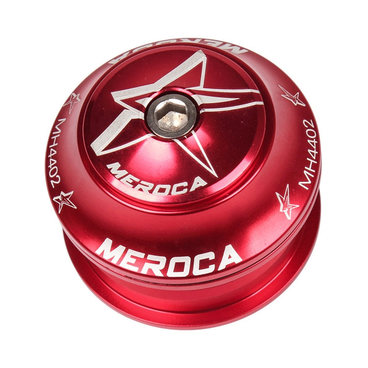 MEROCA Bearing Bowl Mountain Tower 44mm Built-In Straight Tube Bowl, Black, Red, Blue, Green, Purple, Gold