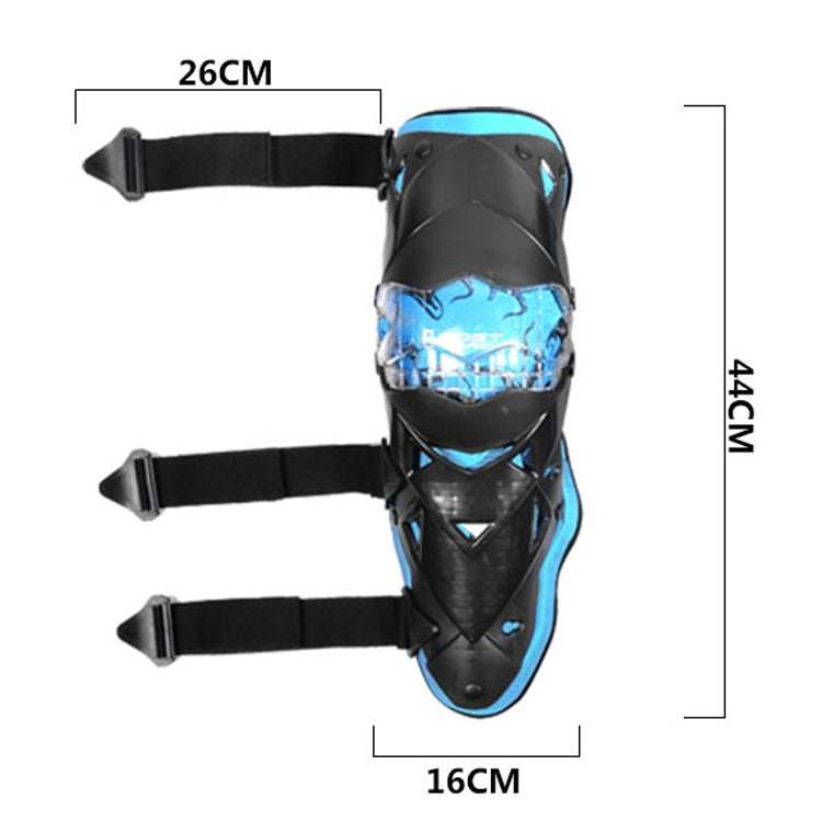 GHOST RACING GR-HX05 Motorcycle Riding Protective Gear Keep Warm Anti-Wind Anti-Fall Locomotive Knee Pad