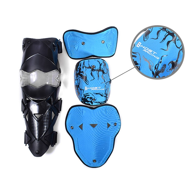 GHOST RACING GR-HX05 Motorcycle Riding Protective Gear Keep Warm Anti-Wind Anti-Fall Locomotive Knee Pad