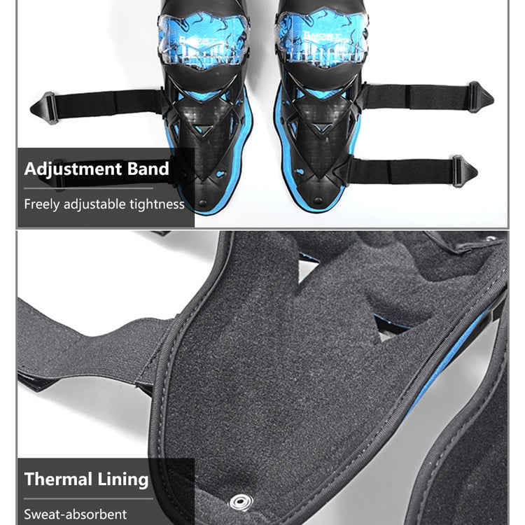 GHOST RACING GR-HX05 Motorcycle Riding Protective Gear Keep Warm Anti-Wind Anti-Fall Locomotive Knee Pad
