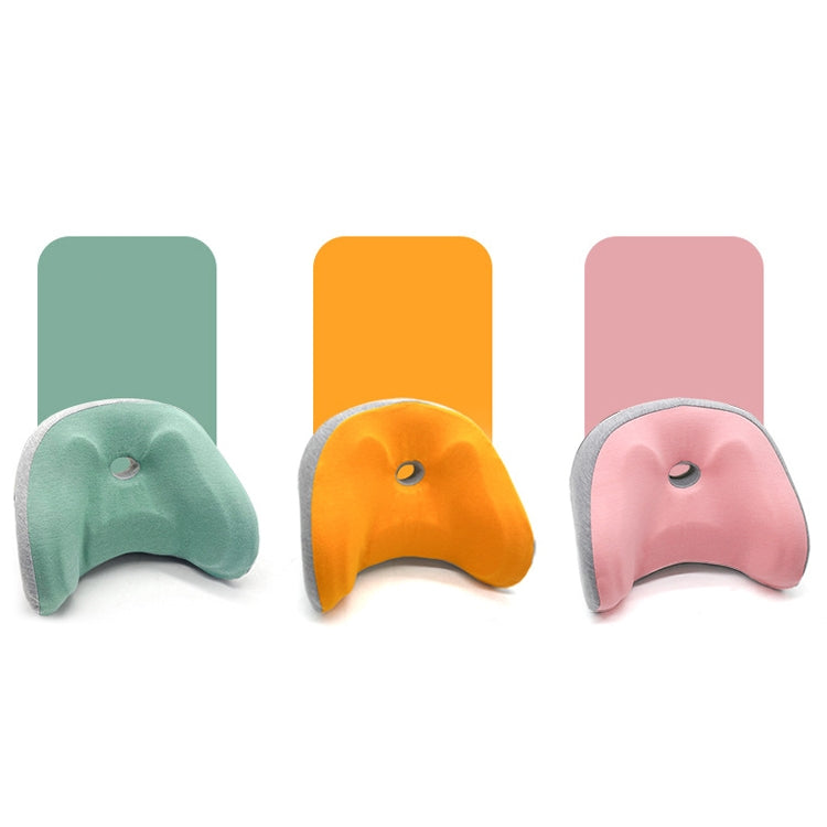 Children Car Head Pillow Car Interior Supplies Travel Sleep Adjustable U-Type Memory Cotton Neck Pillow, Matcha Green, Pink, Orange
