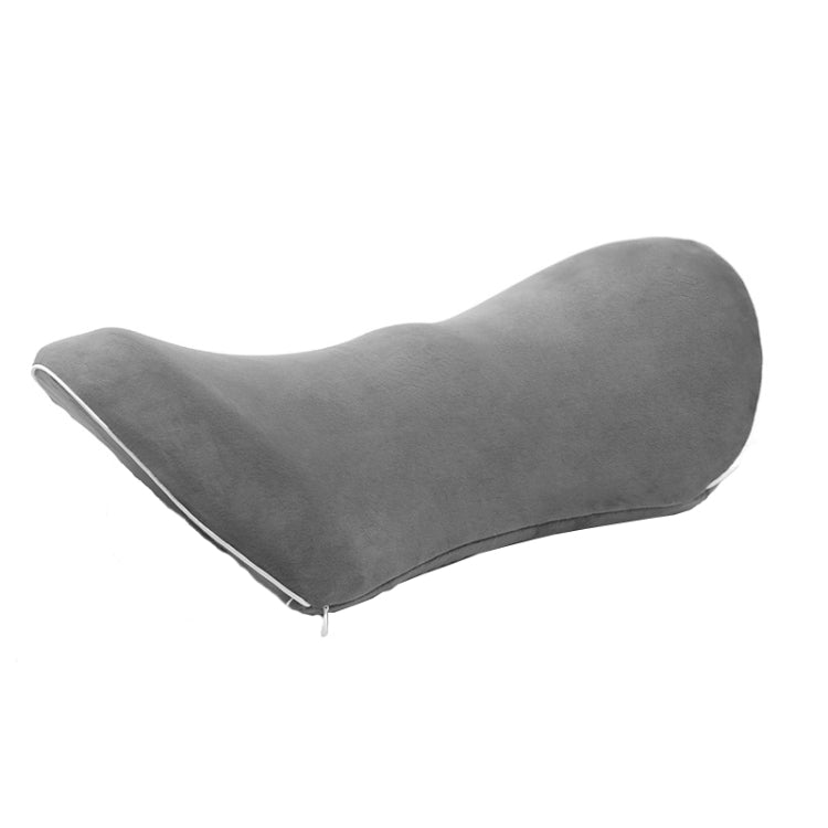 Car Supplies Lumbar Support Memory Foam Car Backrest Lumbar Cushion Seat Cushion Lumbar Pillow, 4D Grid Blue, 4D Grid Light Gray, 4D Grid Dark Gray, 4D Grid Black, Blue+Light Gray, Green+Light Gray, Crystal Velvet Dark Gray, Comfortable Pink           ...