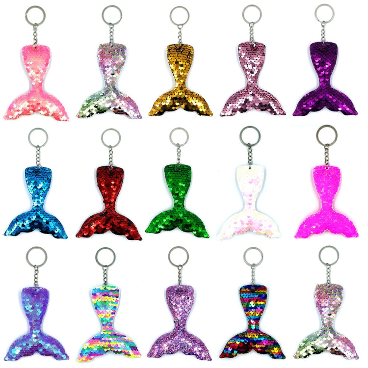 10 PCS Reflective Mermaid Keychain Sequins Mermaid Tail Accessories Car Luggage Pendant, Colorful 33, Red 17, Pink 3, Blue 2, Purple 31, Green 46, Colorful 47, AB Purple 60, Colorful Purple 61, Pink 59, Candy Color 63, AB Colorful 16, Royal Blue 5     ...