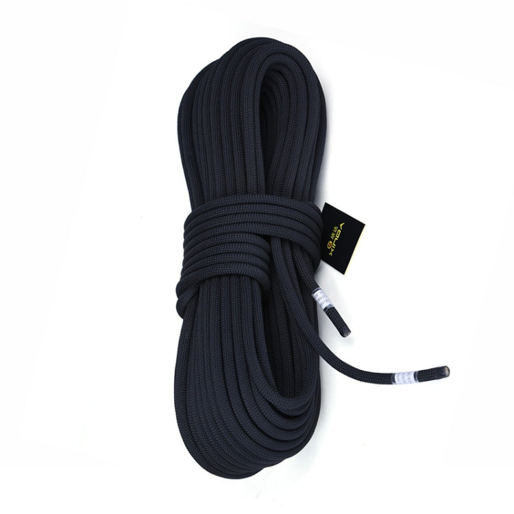 XINDA XD-S9801 Static Rope Outdoor Climbing Rope Speed Down High-Altitude Homework Safety Rope, Length: 2m, Diameter:, 9mm (Black), 9mm (Orange), 9mm (Red Gray), 10mm (Black), 10mm (Orange), 10mm (Red Gray), 10.5mm (Blue), 10.5mm (Black), 10.5mm (Orang...