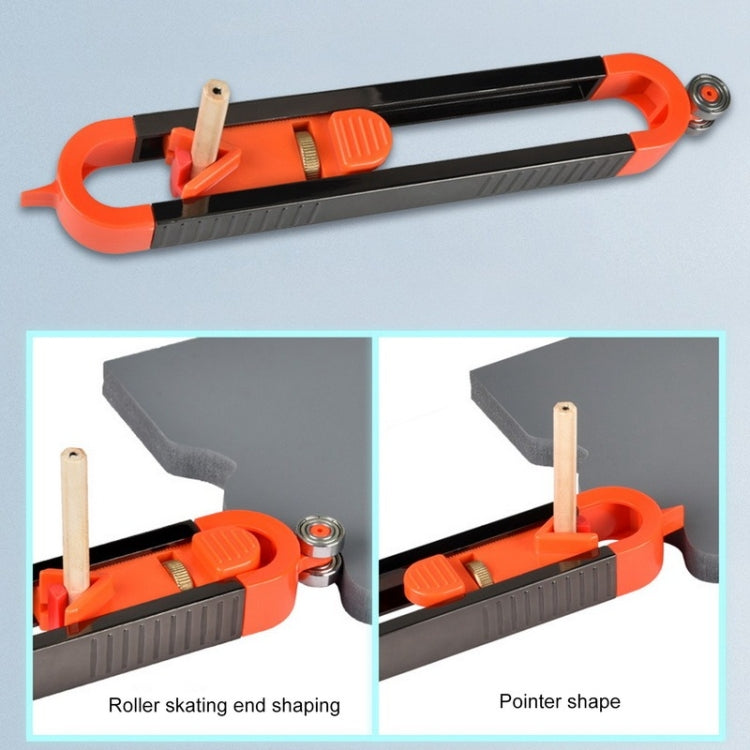 Profile Scribing Ruler Contour Gauge With Lock, Profile Scribing Ruler