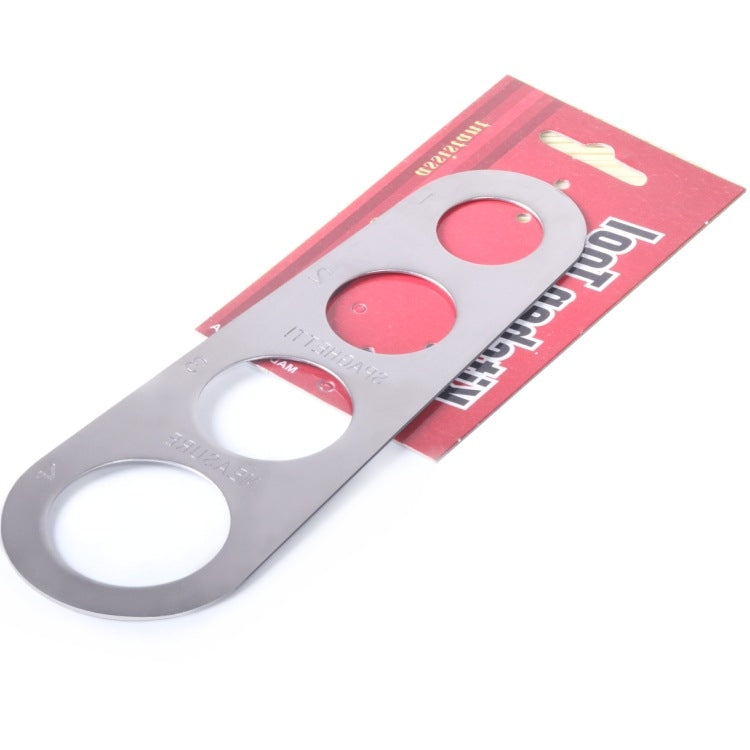 MS-233 Stainless Steel Tape Device Noodle Ruler, Noodle Ruler