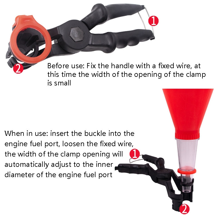 Car Plus Oil Funnel Tool Oil Filling Machine, A Version