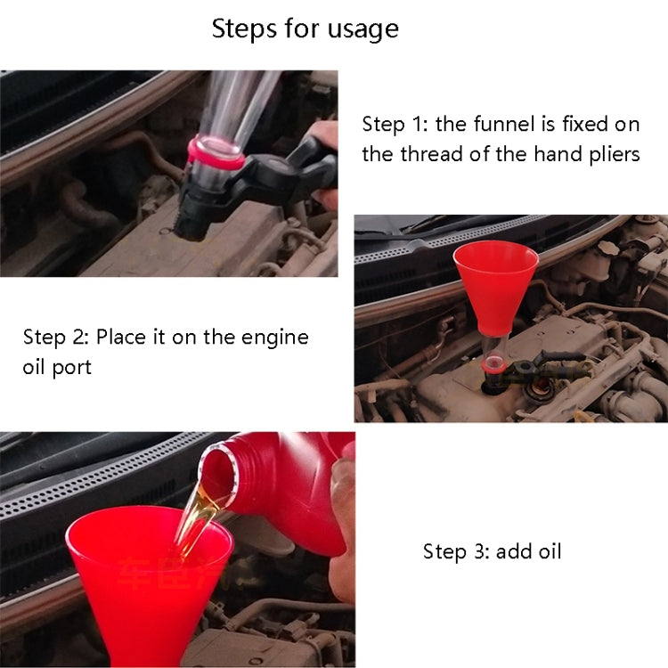 Car Plus Oil Funnel Tool Oil Filling Machine, A Version