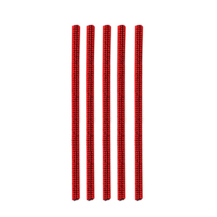 5 PCS Car Outlet Diamond Decorative Strip Air Conditioning Port U-Shaped Clip Strip, White, Red, Green, Pink, AB Colorful, Blue, Black