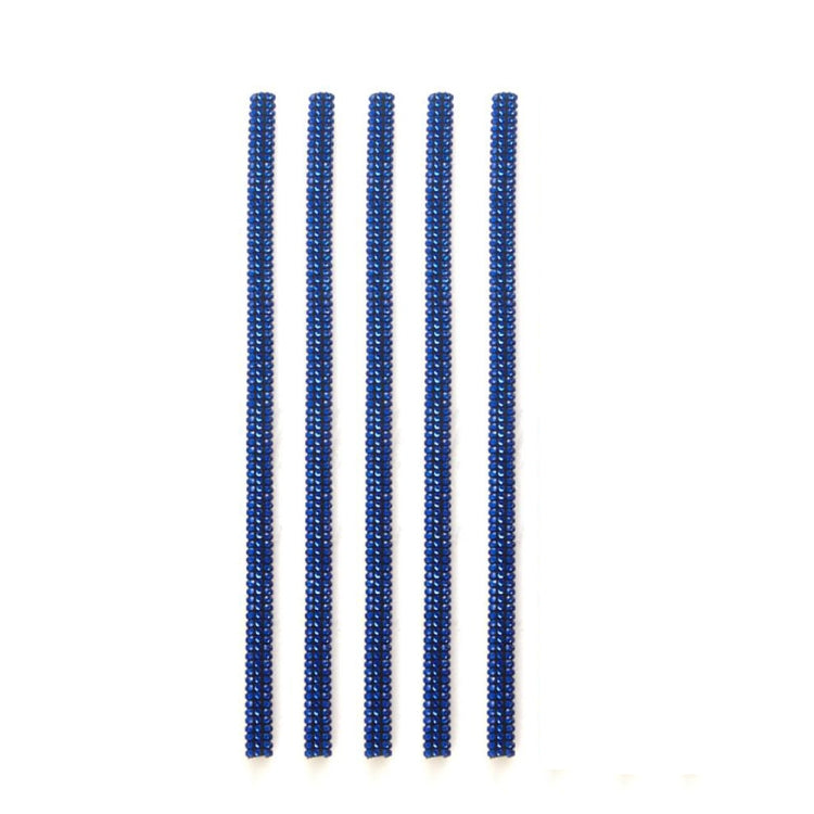 5 PCS Car Outlet Diamond Decorative Strip Air Conditioning Port U-Shaped Clip Strip, White, Red, Green, Pink, AB Colorful, Blue, Black