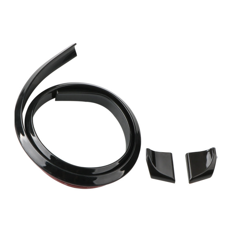 Car Universal Tail Paste Top Wing, 3.5cm Matte Black, 3.5cm Bright Black, 3.5cm Carbon Fiber Black, 4.5cm Carbon Fiber Black, 4.5cm Matte Black