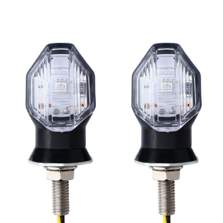 2pcs Motorcycle Steering Lamp Small Shark LED Highlight, MK-100
