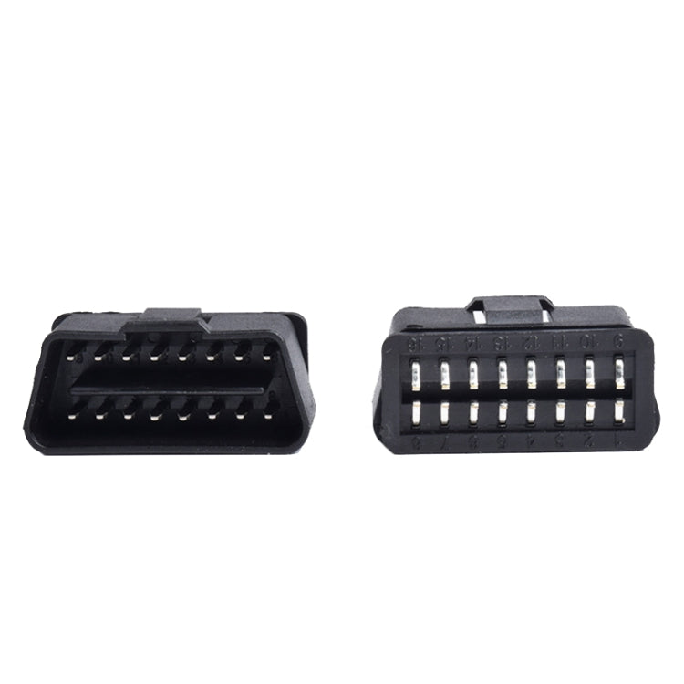 4 PCS Folding OBD2 Male 12V Interface, 12V Interface