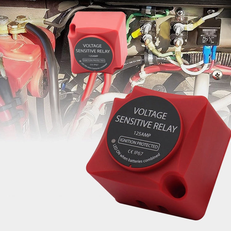 AOK9003 Housing Car Yacht Ship Dual Battery Isolator, AOK9003 Black, AOK9003 Red