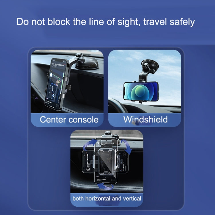 093 Car Navigation Dashboard Windshield Car Phone Holder