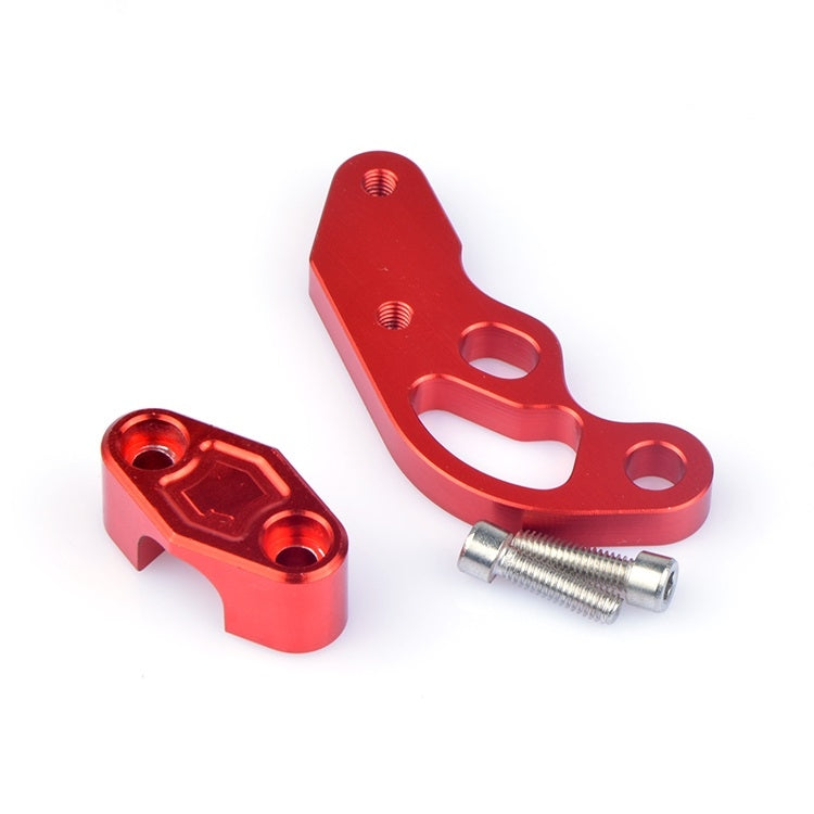 2 PCS Motorcycle Modification Accessories Universal Brake Hose Clamp, Red, Green, Purple, Orange, Black