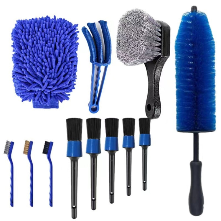 12 PCS / Set Car Tire Slight Cleaning Brush, 12 PCS / Set A, 12 PCS / Set B