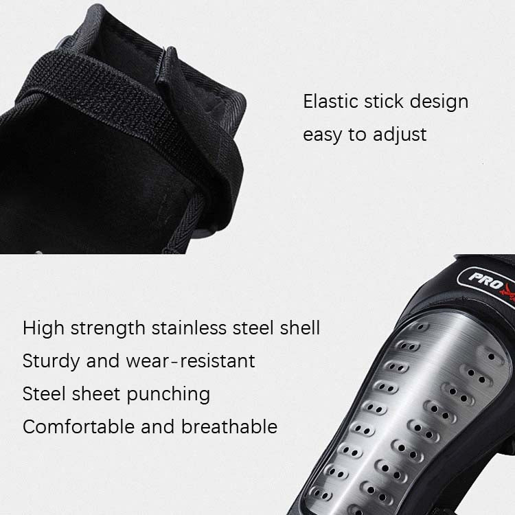 PRO-BIKER RH-1010 Motorcycle Keep Warm Anti-Fall Stainless Steel Protective Gear, RH-1010