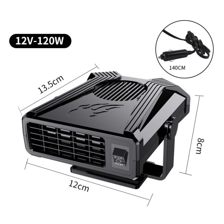 12V Car Heater Fan Defrost Defogger, 12V