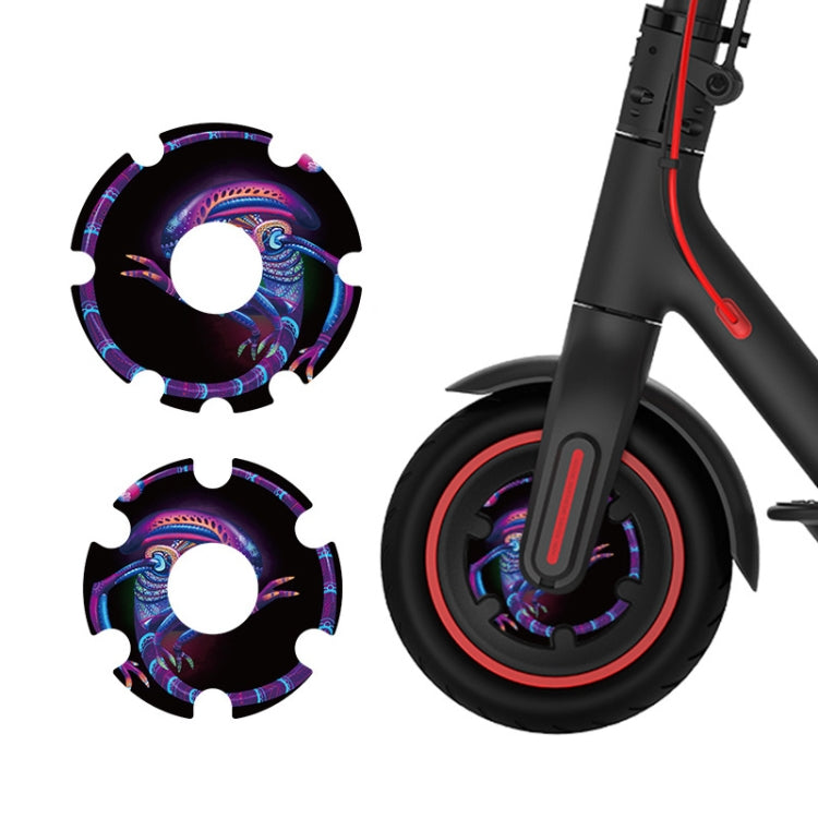 1 Pair Scooter Motor Waterproof Protective Sticker For Xiaomi Mijia M365 / M365 Pro / Pro 2 / 1S, Colorful 1, Colorful 2, Colorful 3, Colorful 4, Colorful 5, Colorful 6, Colorful 7, Colorful 8, Colorful 9, Colorful 10, Colorful 11, Colorful 12
