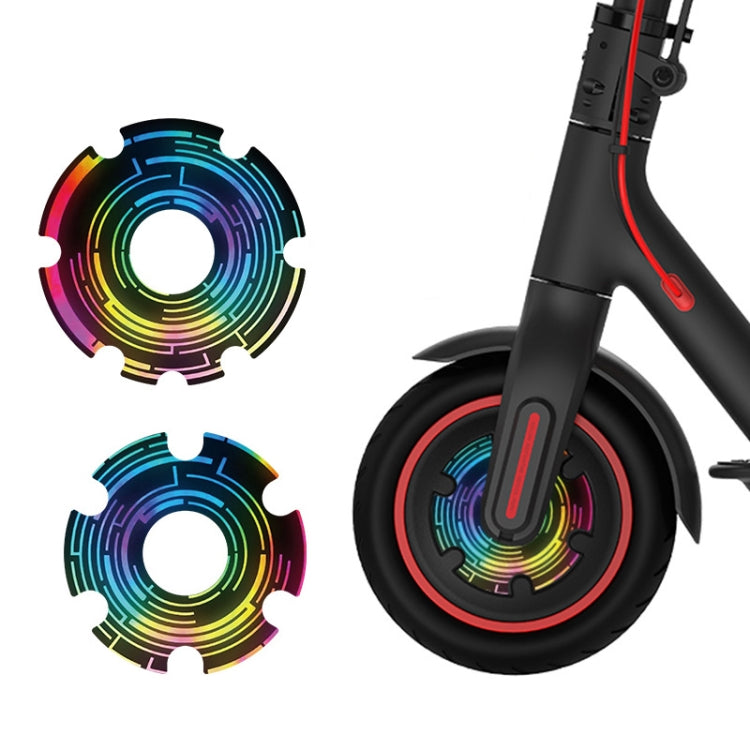 1 Pair Scooter Motor Waterproof Protective Sticker For Xiaomi Mijia M365 / M365 Pro / Pro 2 / 1S, Colorful 1, Colorful 2, Colorful 3, Colorful 4, Colorful 5, Colorful 6, Colorful 7, Colorful 8, Colorful 9, Colorful 10, Colorful 11, Colorful 12