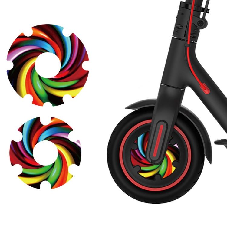 1 Pair Scooter Motor Waterproof Protective Sticker For Xiaomi Mijia M365 / M365 Pro / Pro 2 / 1S, Colorful 1, Colorful 2, Colorful 3, Colorful 4, Colorful 5, Colorful 6, Colorful 7, Colorful 8, Colorful 9, Colorful 10, Colorful 11, Colorful 12