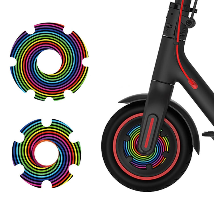 1 Pair Scooter Motor Waterproof Protective Sticker For Xiaomi Mijia M365 / M365 Pro / Pro 2 / 1S, Colorful 1, Colorful 2, Colorful 3, Colorful 4, Colorful 5, Colorful 6, Colorful 7, Colorful 8, Colorful 9, Colorful 10, Colorful 11, Colorful 12