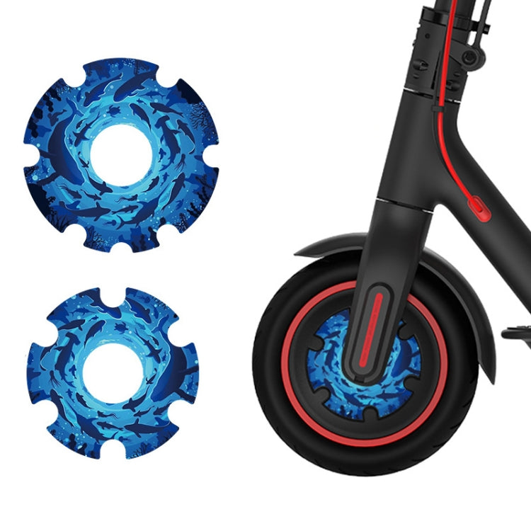 1 Pair Scooter Motor Waterproof Protective Sticker For Xiaomi Mijia M365 / M365 Pro / Pro 2 / 1S, Colorful 1, Colorful 2, Colorful 3, Colorful 4, Colorful 5, Colorful 6, Colorful 7, Colorful 8, Colorful 9, Colorful 10, Colorful 11, Colorful 12