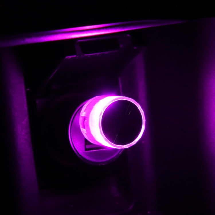 Car Decorative USB Universal LED Atmosphere Lamp, White, Ice Blue, Purple, Red, Yellow, Deep Blue, Colorful Flash, Colorful Slow Flash