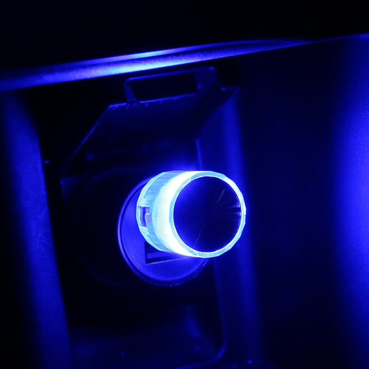 Car Decorative USB Universal LED Atmosphere Lamp, White, Ice Blue, Purple, Red, Yellow, Deep Blue, Colorful Flash, Colorful Slow Flash