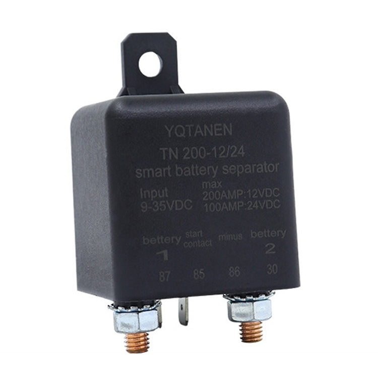 YQTANEN Small Volume Wide Voltage Dual Battery Isolator, Current:, 100A, 200A