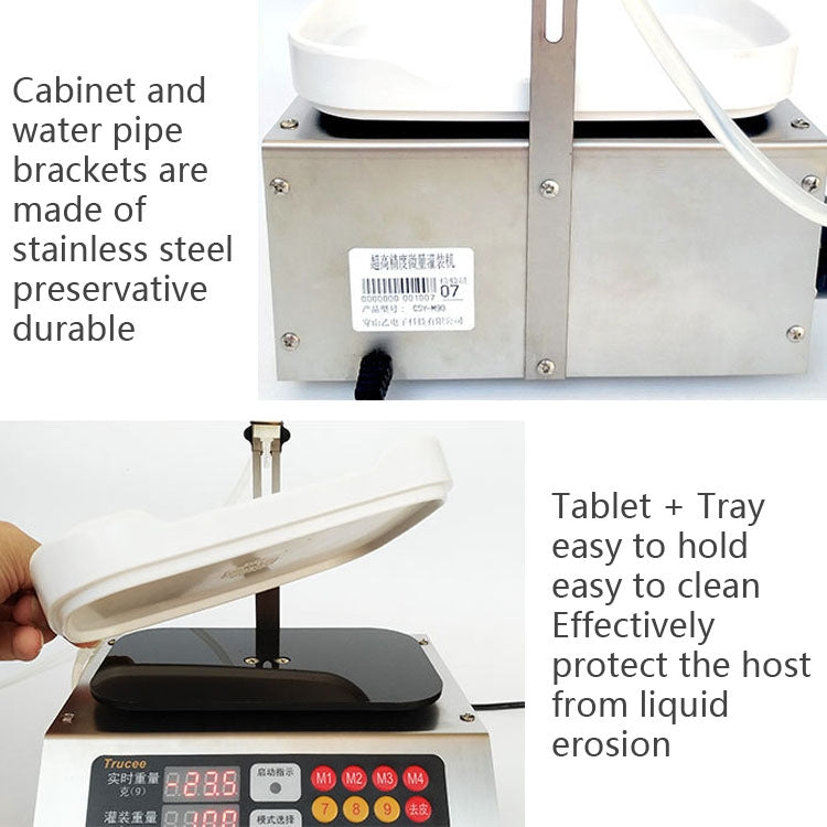 Peristaltic Pump Quantitative Liquid CNC Sub-packaging Micro-filling Machine, EU Plug, CSY-M90