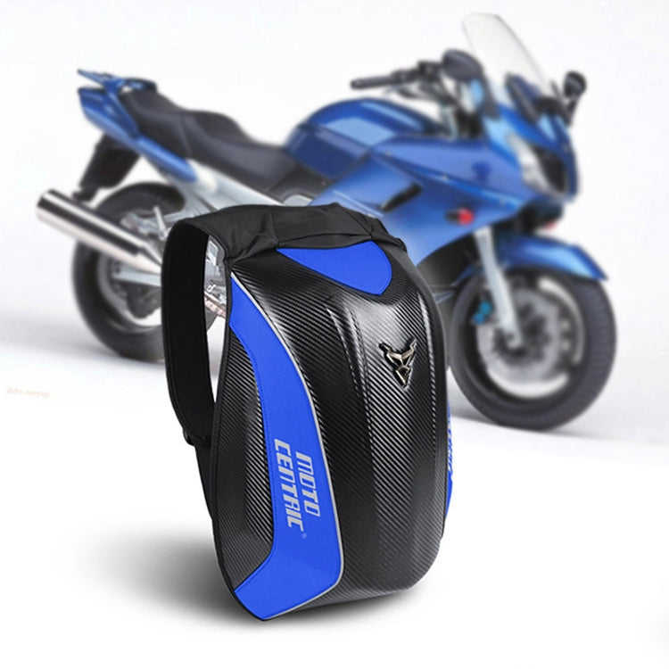 MOTOCENTRIC 11-MC-0077 Motorcycle EVA Turtle Shell Shape Riding Backpack, Red, Blue, Green, Black