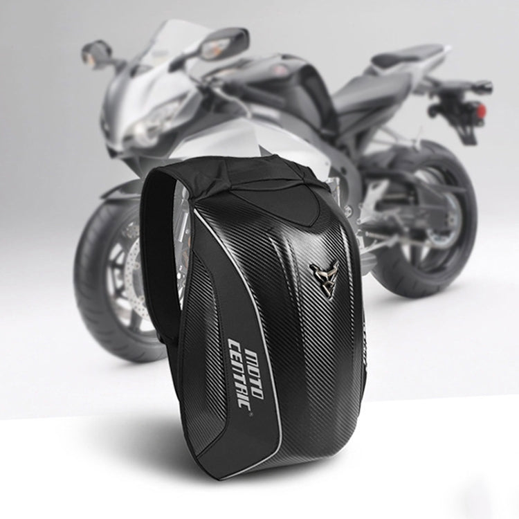 MOTOCENTRIC 11-MC-0077 Motorcycle EVA Turtle Shell Shape Riding Backpack, Red, Blue, Green, Black