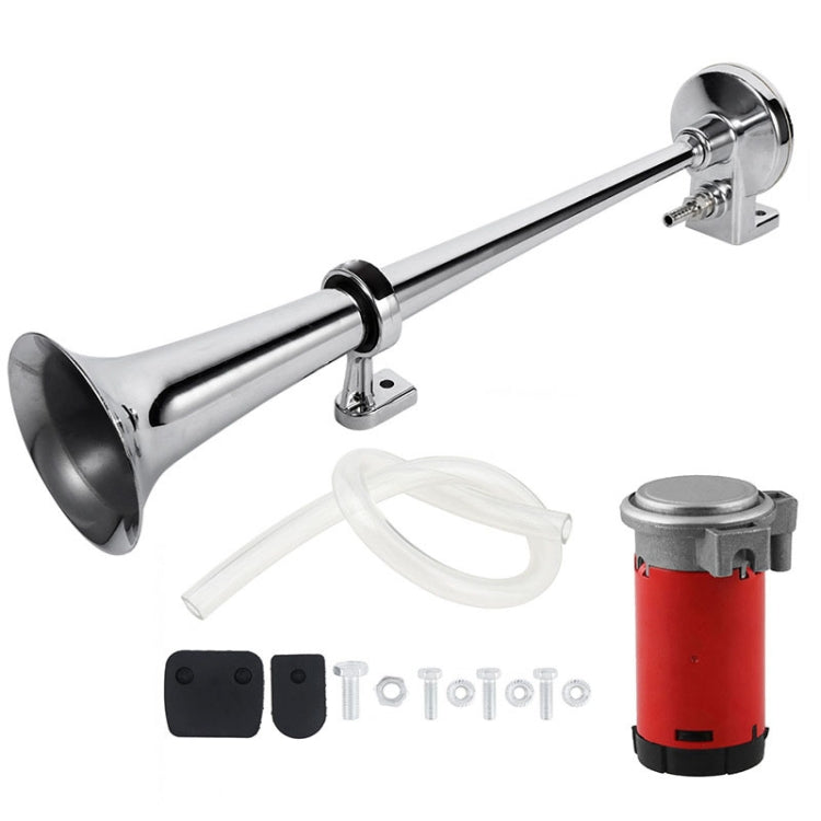 450mm Universal 17-Inch 150dB Loud Car Air Speaker, 12V Silver Motor, 24V Silver Motor, 12V Red Motor, 24V Red Motor, 12V Blue Motor, 12V Black Speaker, 24V Black Speaker