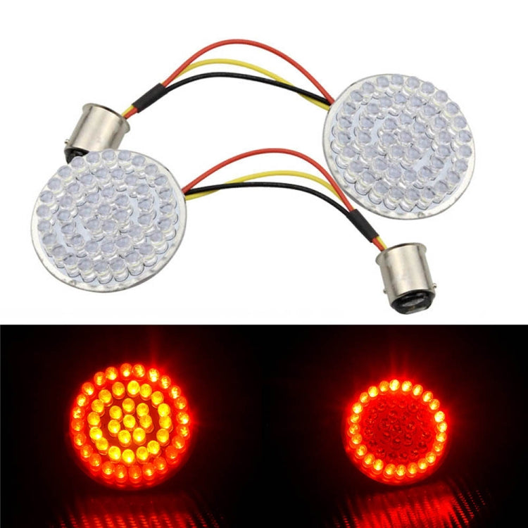 2 PCS Motorcycle LED Signal Steering Lamp For Dyna, For Dyna White Yellow Light, For Dyna Red Red Light, For Dyna White Red Light, For Dyna Red Light, For Dyna Yellow Light, For Dyna White Light