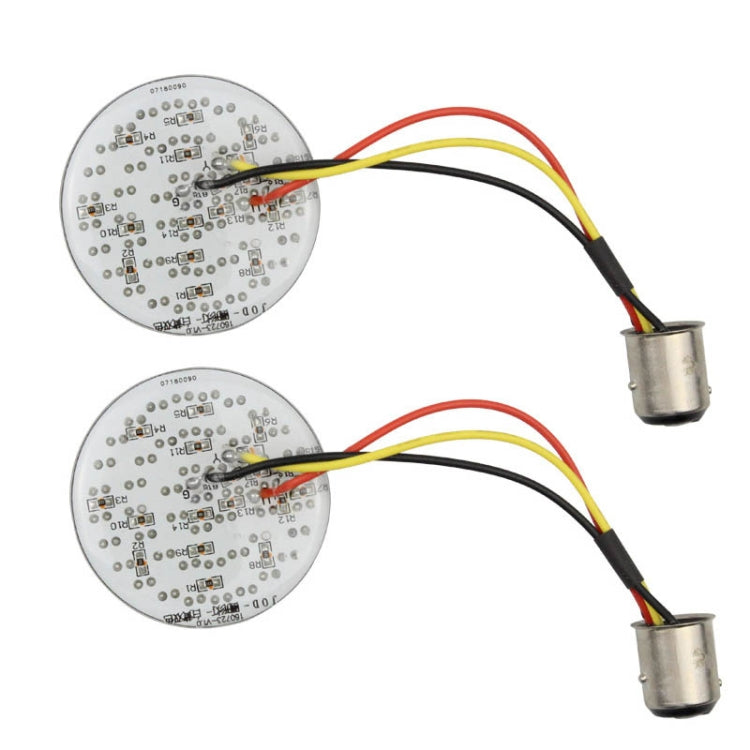 2 PCS Motorcycle LED Signal Steering Lamp For Dyna, For Dyna White Yellow Light, For Dyna Red Red Light, For Dyna White Red Light, For Dyna Red Light, For Dyna Yellow Light, For Dyna White Light