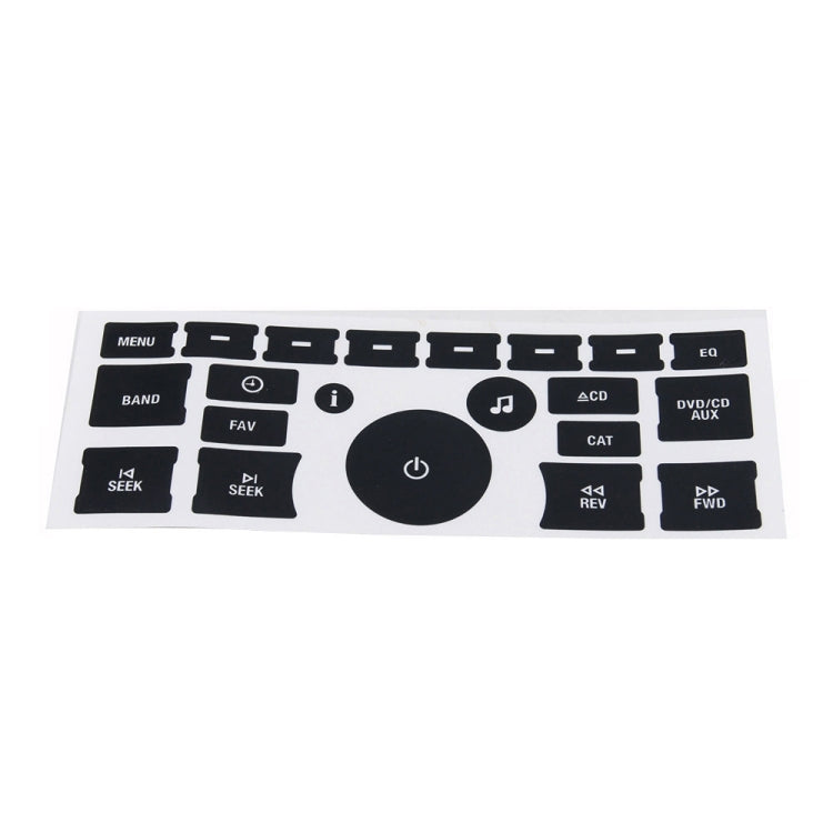 Car Button Repair Sticker AC Central Control Sticker