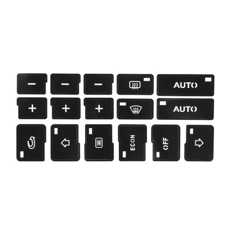 Car Button Repair Sticker AC Central Control Sticker
