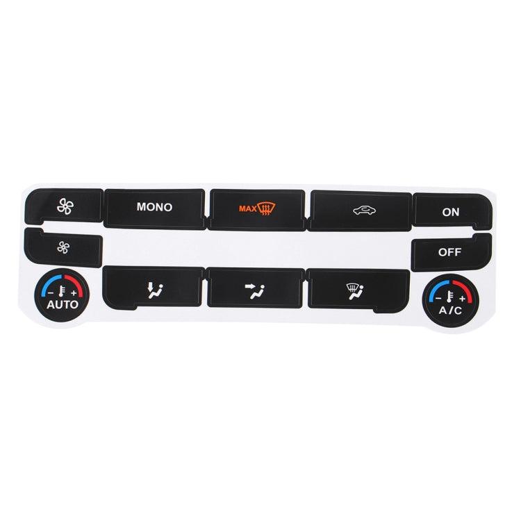 Car Button Repair Sticker AC Central Control Sticker