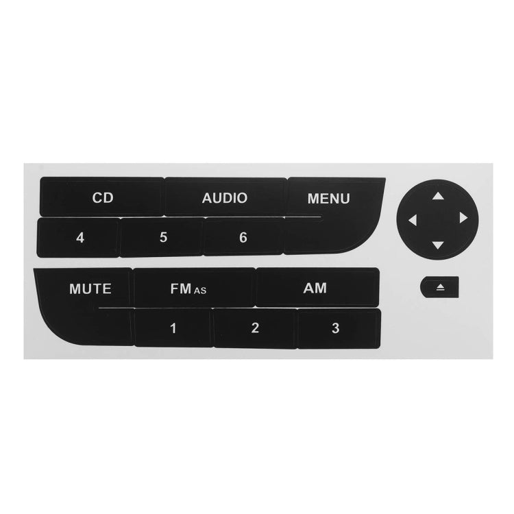 Car Button Repair Sticker AC Central Control Sticker