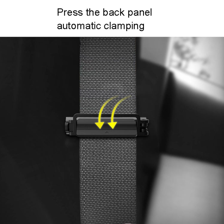 Car Safety Belt Holder Non-Slip Limiter Slack Adjuster, Metal Silver, Metal Deep Gray, Metal Red