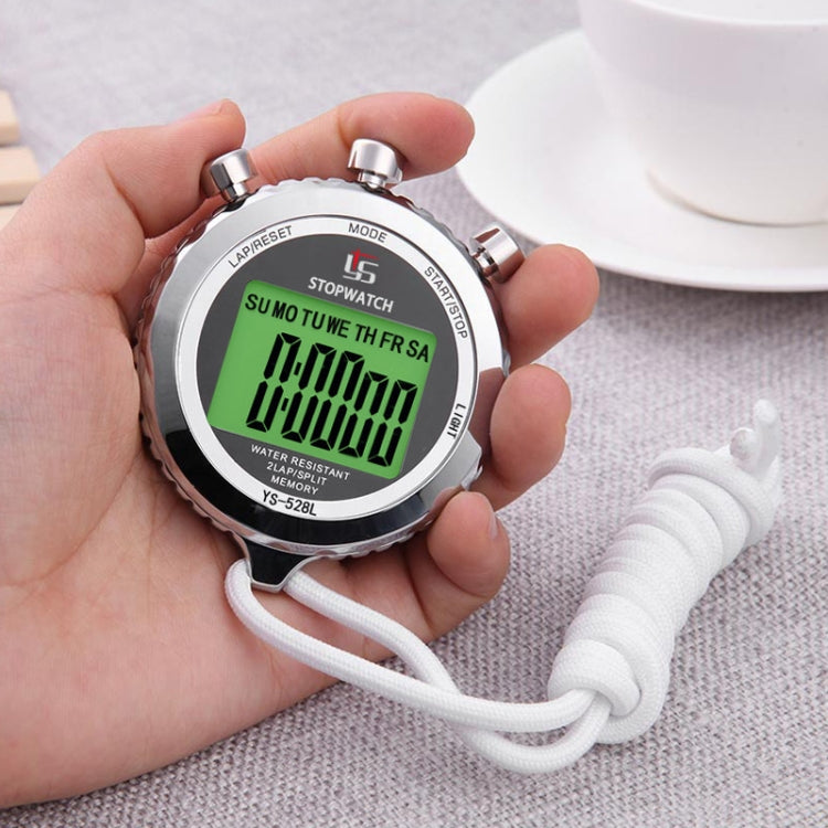YS Single Row Display Timer Running Training Fitness With Luminous Stopwatch, YS-528L With Luminous