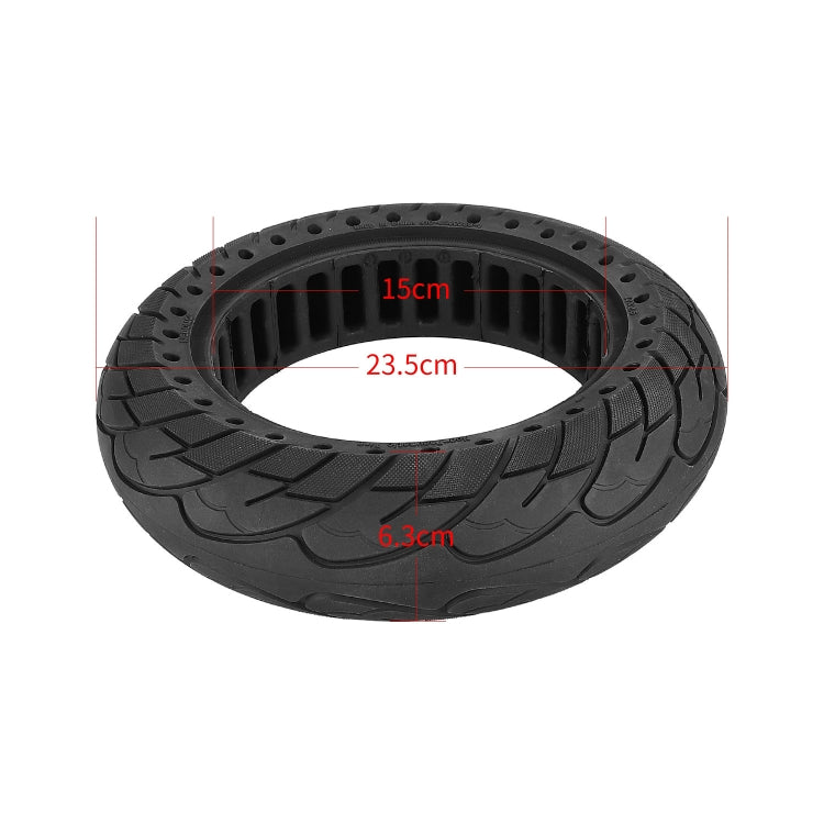 10 Inch Soid Tire Shock Absoption Tubeless Honeycomb Tyre for Ninebot Max G30, For Ninebot Max G30