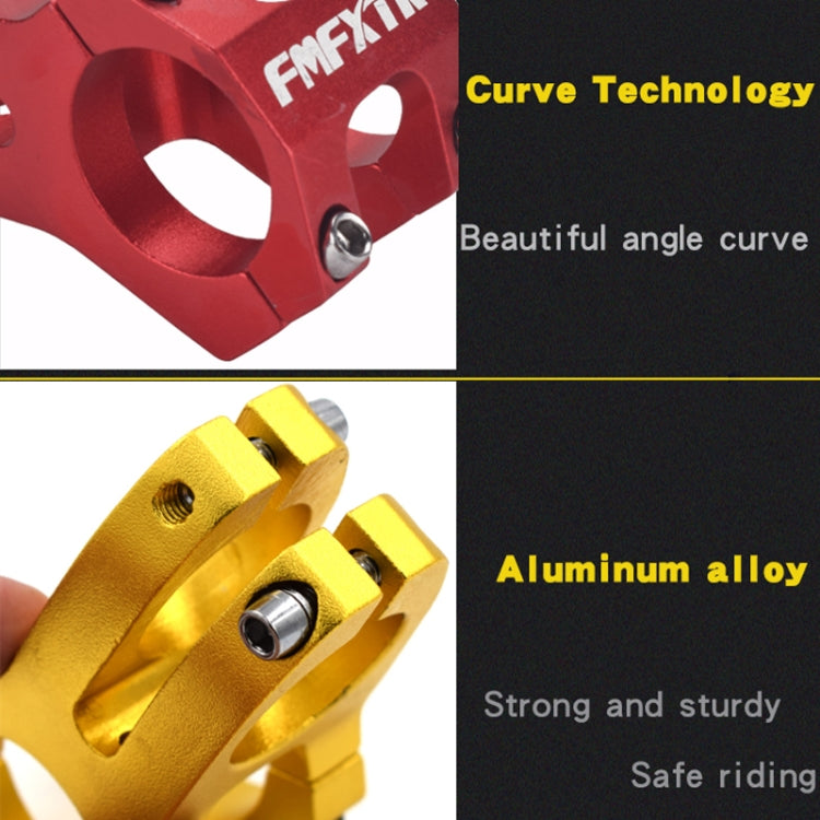 FMFXTR Mountain Bike Stem Tap Accessories Bicycle Hollow Riser, For 31.8mm Red, For 31.8mm Blue, For 31.8mm Gold, For 31.8mm Black, For 31.8mm  Silver