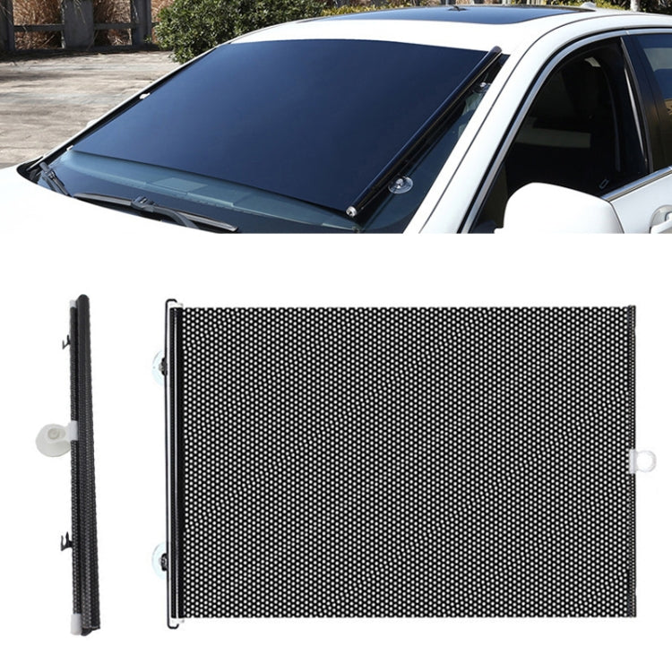 Suction Cup Car Shade Curtain Window Telescopic Roller Blind, Size: 50x125cm Silver Laser, 40x60cm Silver Lyser, 40x125cm Silver Lyser, 50x125cm Silver Laser, 40x125cm Black Mesh, 45x125cm Silver Lyser
