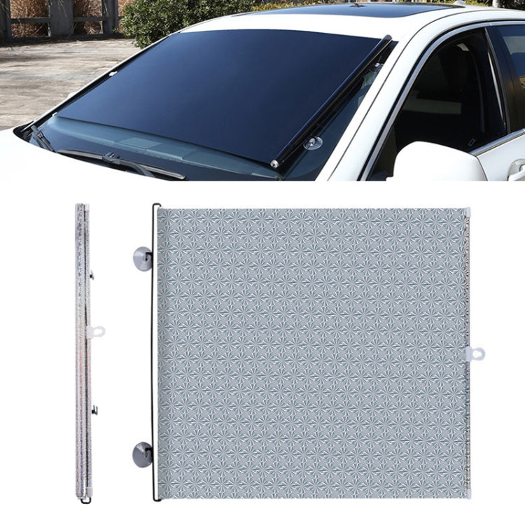 Suction Cup Car Shade Curtain Window Telescopic Roller Blind, Size: 50x125cm Silver Laser, 40x60cm Silver Lyser, 40x125cm Silver Lyser, 50x125cm Silver Laser, 40x125cm Black Mesh, 45x125cm Silver Lyser