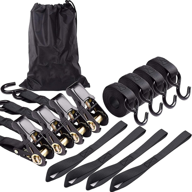 Motorcycle Car Fixed Cargo Ratchet Straps Trailer Tensioner, Cargo Ratchet Straps