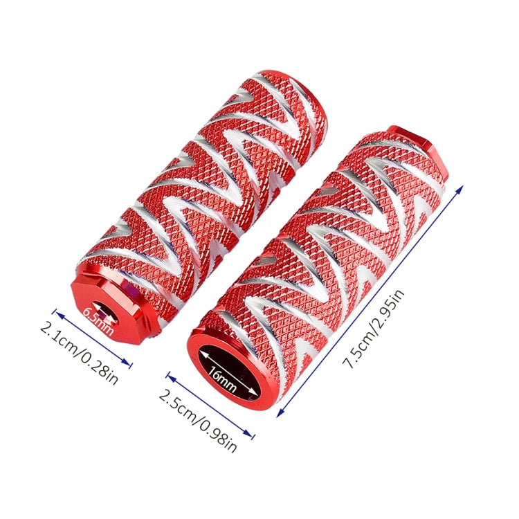 Electric Scooter Pedal Rear Foot Pegs For Xiaomi Mijia M365 / Pro / Pro2 / 1S, Black, Red, Blue, Green