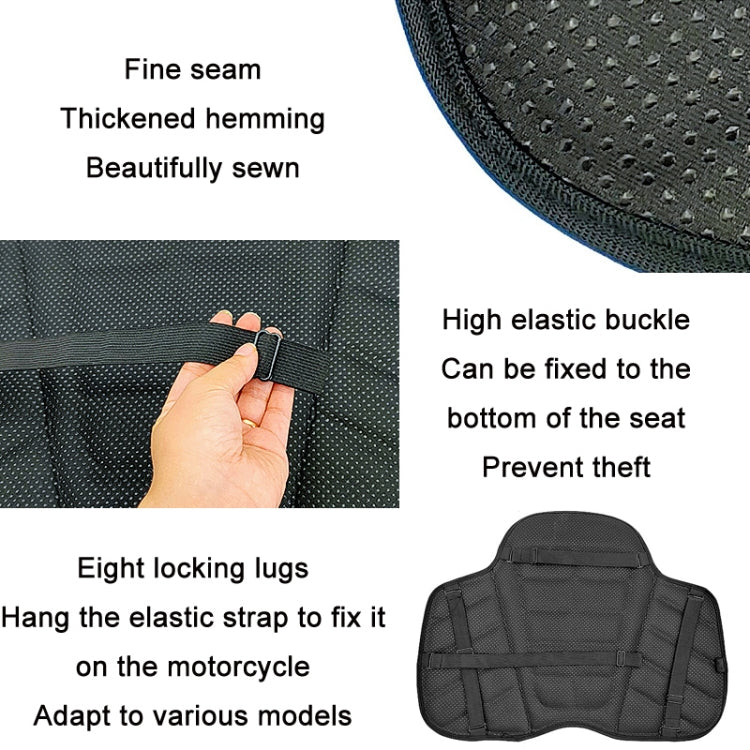 Shock Absorption Heat Insulation Breathable Motorcycle Seat Cushion, Style:, Saddle Type, Butterfly Type, Gel Type
